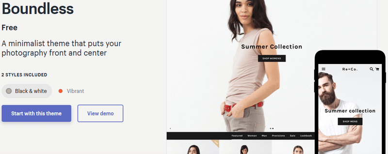 Shopify Boundless Theme Review: A New Bread of Minimal!